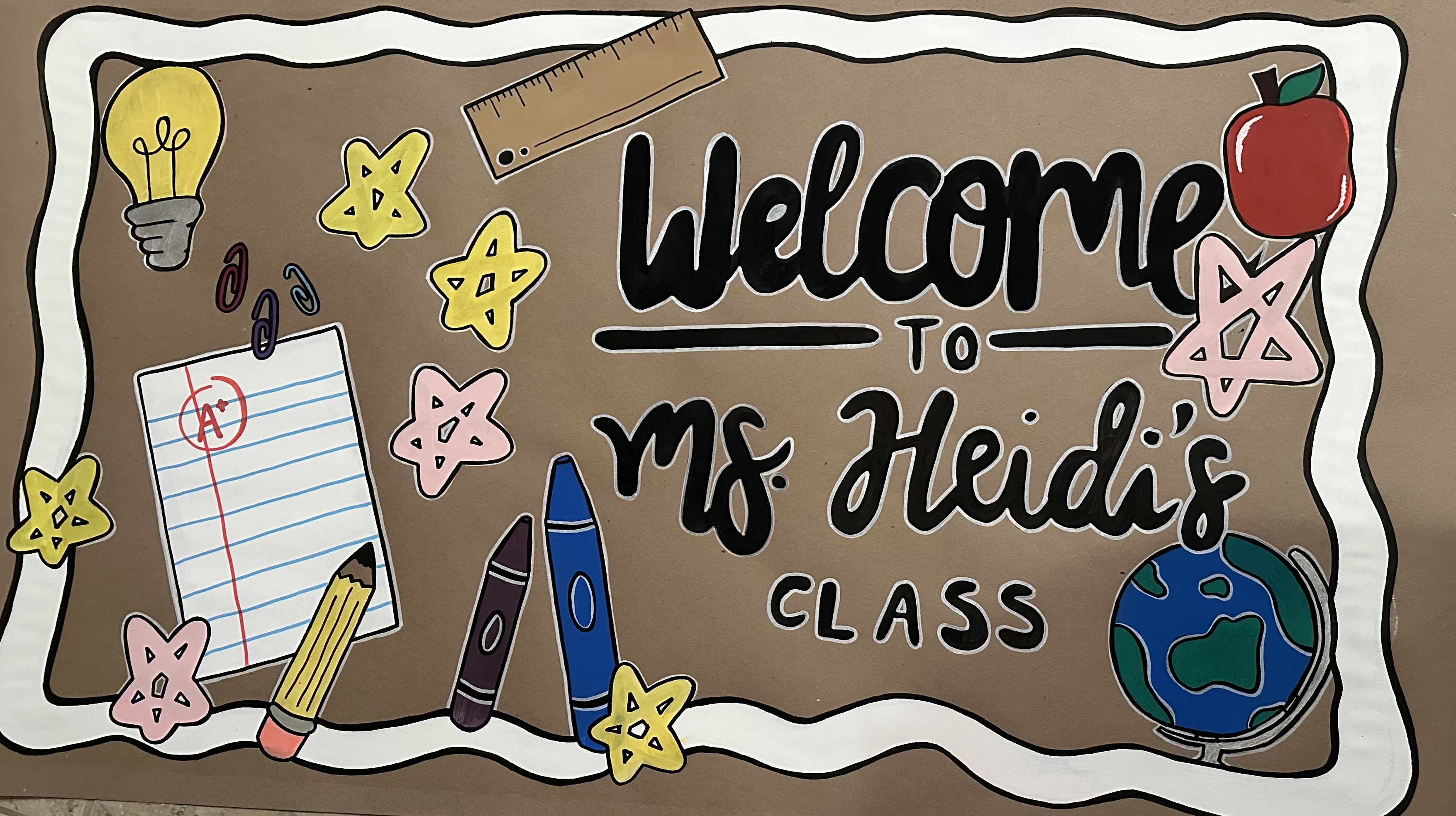 Welcome Ms Heidi